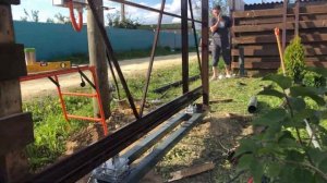 Заборы Спб. Забор цена. Откатные ворота с автоматикой.