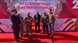 "Знамя отряда Гребенской".