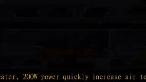 Car Heater,12V 200W Portable Windshield Defroster Demister with Heating/Cooling Fan and Plug in Cig