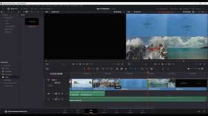 DaVinci Resolve 18 //// Урок 1 /// EDIT // Часть 13 / Перемотка и сдвиг клипов в таймлайне