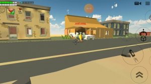 Привет сосед в чикен ган. я смог сбежать от него