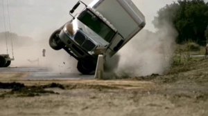 Залетел в отбойник  краш- тесты .Crash tests of road barriers#crashtest