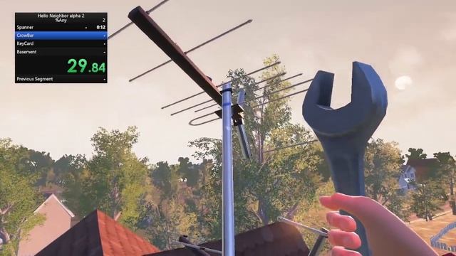 Hello Neighbor alpha 2 speedrun 56.39 seconds Any% смотреть онлайн