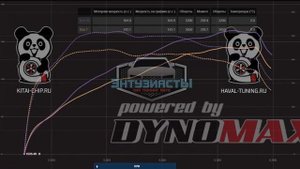 Стендовый замер мощности Haval Jolion 2wd до и после прошивки от Энтузиастов