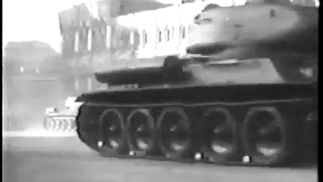 Первый День танкиста 8 сентября 1946 парад в Москве Day tanker 08 09 1946 USSR Exclusive смотреть онлайн