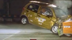 Daewoo Matiz crash test