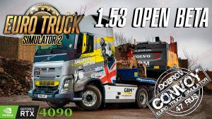 ✅ Euro Truck Simulator 2 Конвой Dobrov 47RUS OPEN BETA 1.53