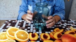 Персики "Тropical Fragrance" без Стерилизации/Фруктовый компот/ Консервированные на ЗИМУ!/(0+)
