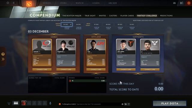 Dota 2 |Boston Major 2016 Fantasy Challenge | Dec 3rd смотреть онлайн