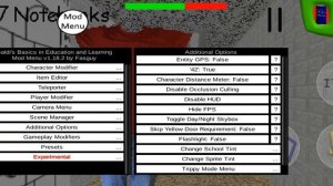 играю в балди мод     мод меню с читами