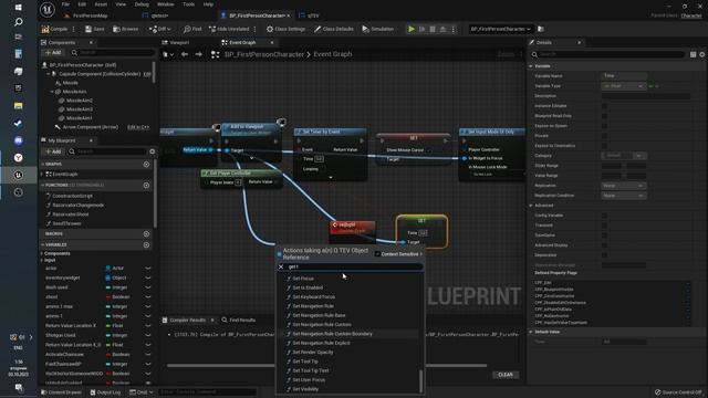 Гайд как сделать простые Quick Time Event'ы (QTE) в Unreal Engine 5
