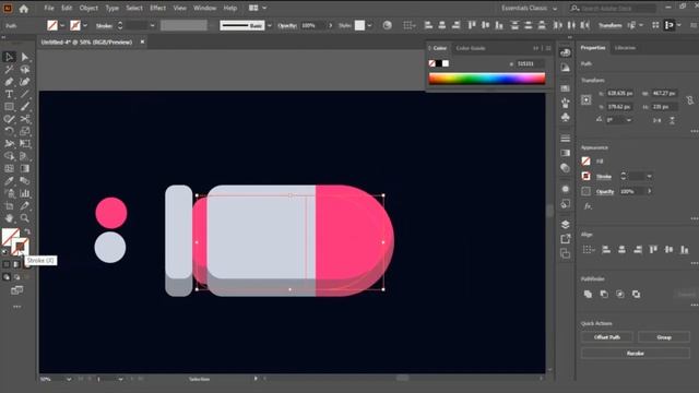 Rocket Missile How to Draw Flat Design Vector Art Graphic Design