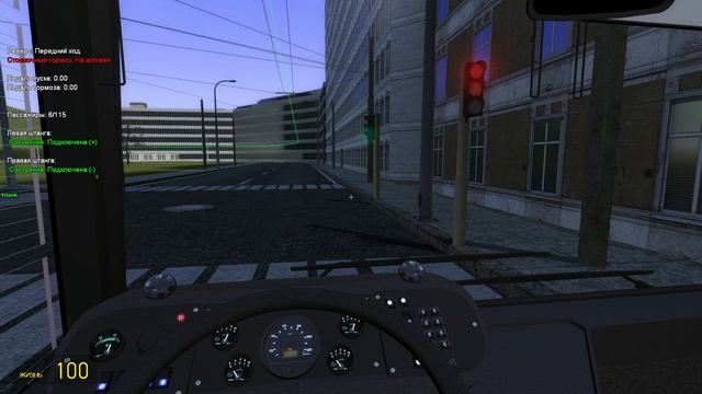 Проехали по карте Gm_City25 на Саратовском троллейбусе в Garry's mod смотреть онлайн