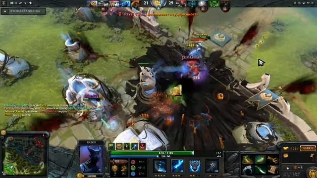 Монтаж Дота 2 ( Razor трипл на руне ) смотреть онлайн