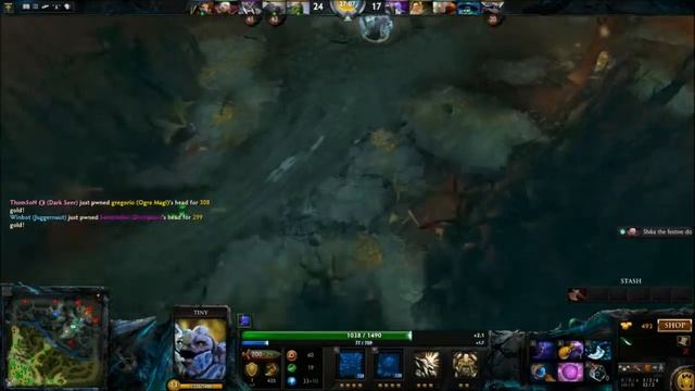 Dota 2 Demolition Derby With Sarge (Tiny) смотреть онлайн