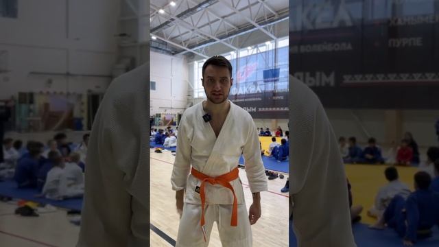 Спарринг с олимпийским чемпионом по дзюдо