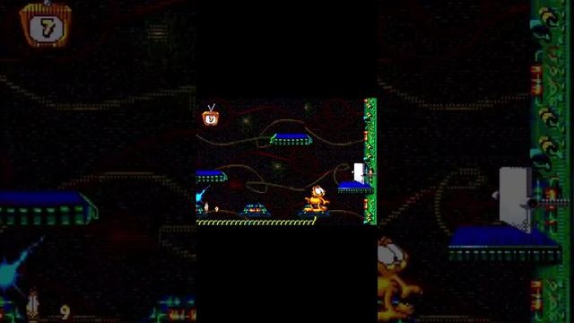 Босс 6 Финальный "Глюк" Garfield: Caught in the Act (Sega Mega Drive / Genesis)