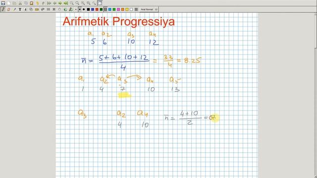 Arifmetik progressiya. Algebra 9-sinf. 42-dars смотреть онлайн