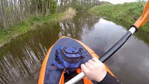 Сплав по микро-речкам Зеленоградка и Тростянка