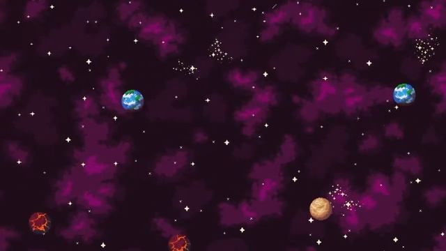 Parallax space background set