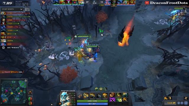 No[o]ne [Phantom Lancer] Battle Fury FTW ► Dota 2 7.09 смотреть онлайн