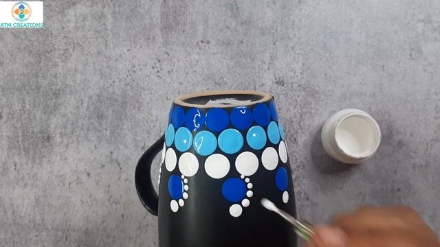 6 Dot painting ideas on coffee mug | Dot mandala | (2022) | ATM Creations