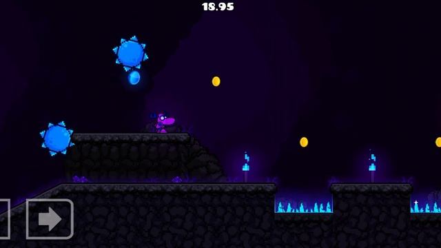 вот где находятся синие монетки в платформере geometry dash смотреть онлайн