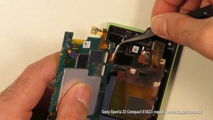 Sony Xperia Z5 Compact disassembly / repair / fix / Z5 mini LCD replacement / skärmbyte