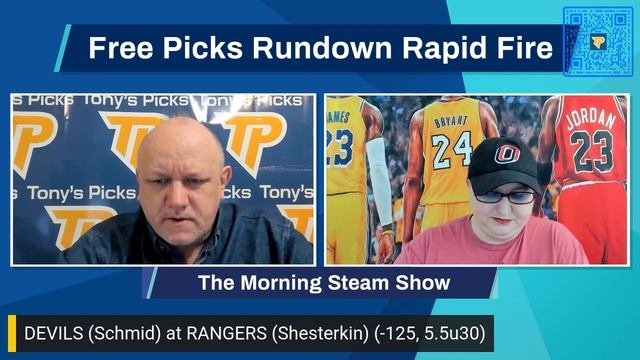 3 FREE NHL Picks and Predictions on Morning Steam Show for Today, Saturday 4/29/2023