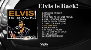 Elvis Presley - Elvis is back! ( full Album)