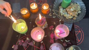 Свечной АСМР 100% расслабление, сила свечей и огня