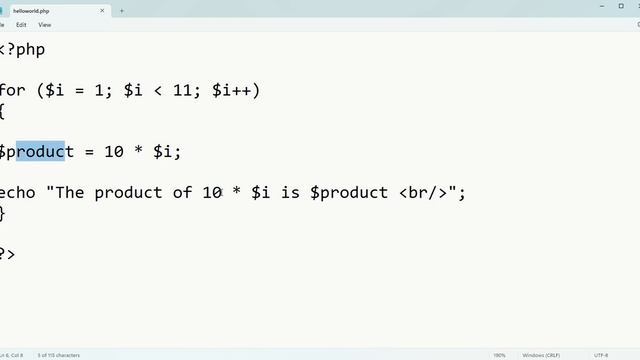 PHP part - 08 |PHP for loop simple program with explanation| MUST WATCH |