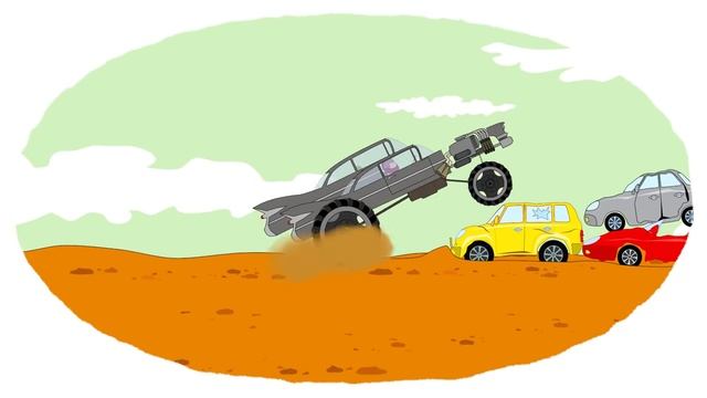 Все серии подряд - Сборник про Монстр-траки _ Monster trucks - Compilation For Kids (1)