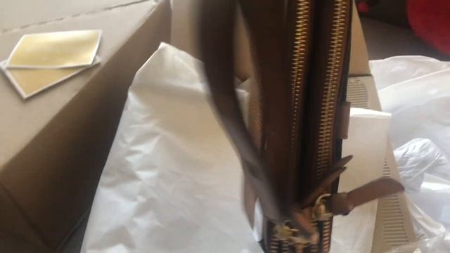 SHOPPING SPREE / MICHAEL KORS SIGNATURE PHONE CROSSBODY BAG & MONROE TRAINER #shoes #unboxing #bag смотреть онлайн