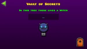 Geometry Dash: Unlocking The Vault of Secrets (50 Diamonds)