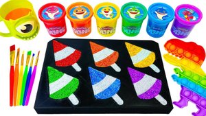 Любимые мультики АСМР для самых маленьких. Залипательно. Игрушки развивающие. Поп-ит.