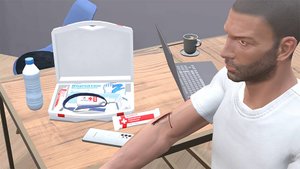 VR-Тренажер "Первая неквалифицированная медицинская помощь"