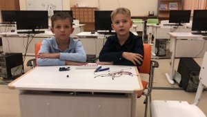 Первый этап олимпиады "Мастерята" в компетенции "Электроника 1-2 класс"