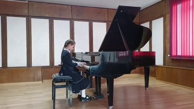 Фадеева Ева, Д Штейбельт Адажио ДШИ №4 смотреть онлайн