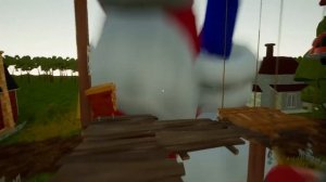 GIANT SONIC NEIGHBOR!!! | Chipmunk Plays Hello Neighbor Mods