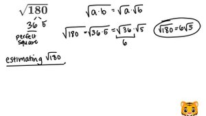 Square Root 180