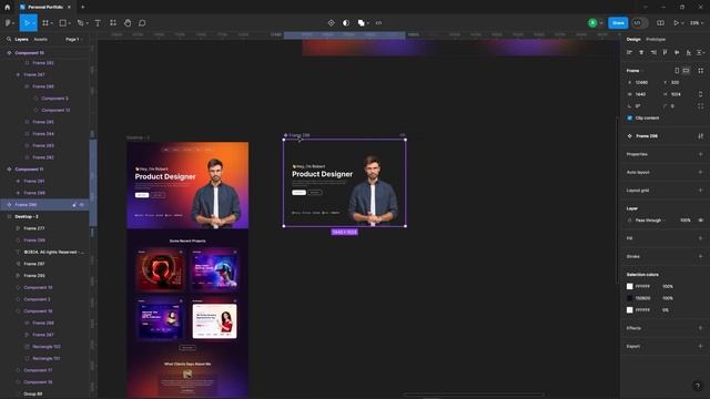 How to Create Full Page Website Scroll Animation In Figma | Figma Tutorial смотреть онлайн