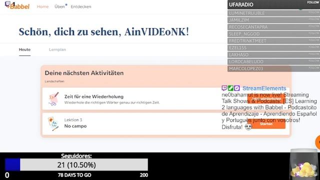 Learning 2 languages with Babbel/Discord - Cuento una historia en 2 idiomas por 1 Horas y 14 Minuto смотреть онлайн