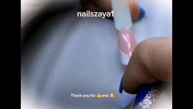 geometry french, mk nails design