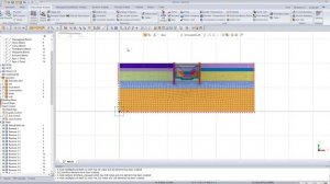 Геотехнический расчет станционного комплекса в 2D постановке