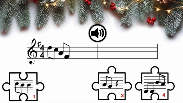 Новогодний музыкальный пазл 2. смотреть онлайн