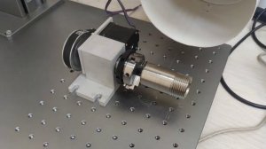 Поворотное устройство D50 с редуктором для Лазерного маркера. Лазерный маркер. Лазерный гравер