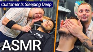 SLEEP ASMR MASSAGE ｜ Customer Got The Best Asmr Head Massage And Sleep s Deep