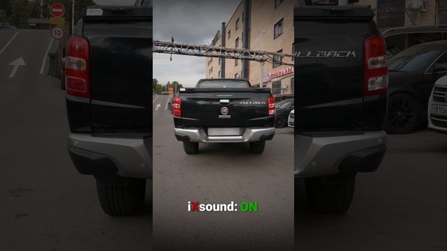 Звук активного выхлопа iXsound на дизельном автомобиле!