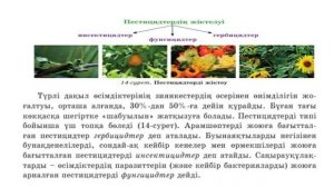 9 класс. Биология. Пестицидтердің қоршаған орта мен адам денсаулығына әсері.
